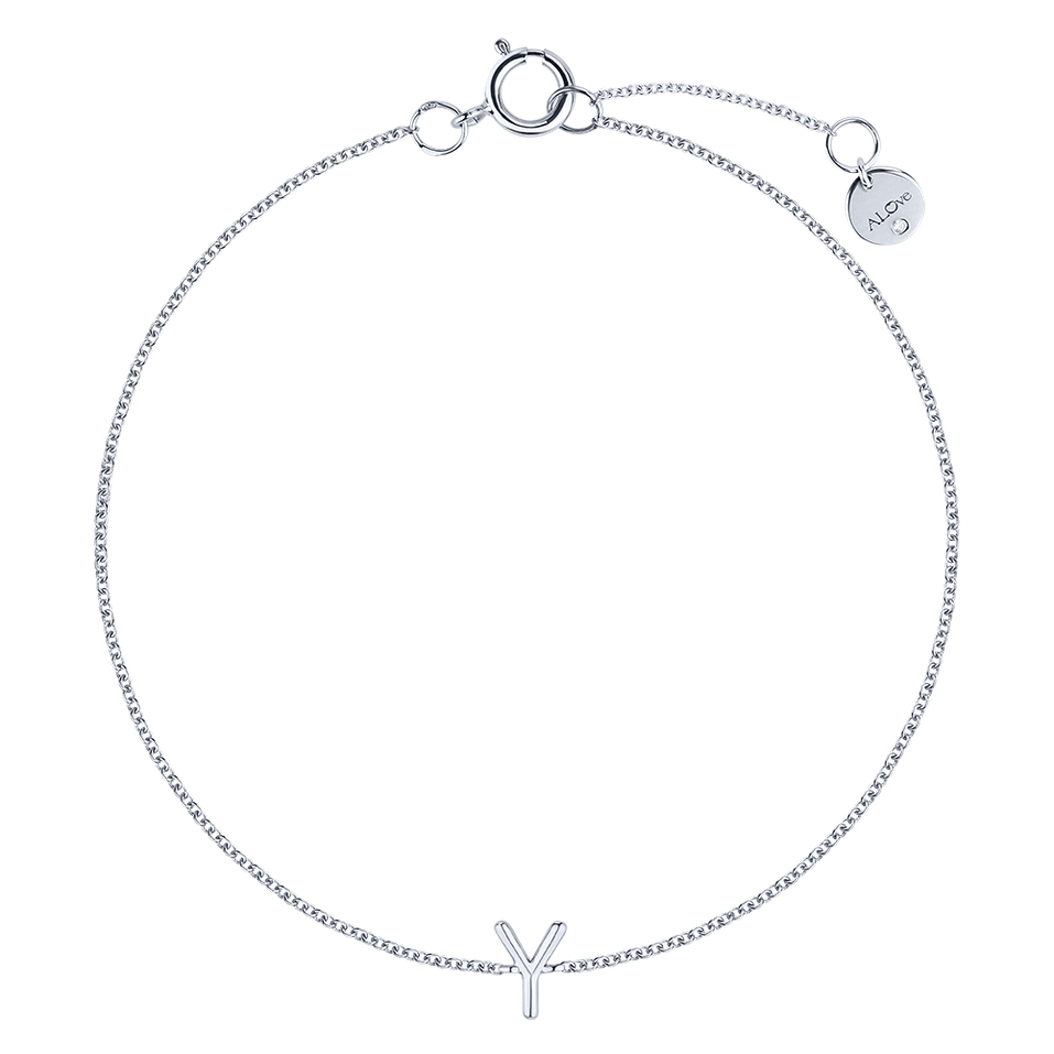 Náramek s diamantem Round Line Y