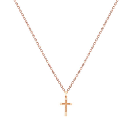 Přívěsek s diamanty Cross