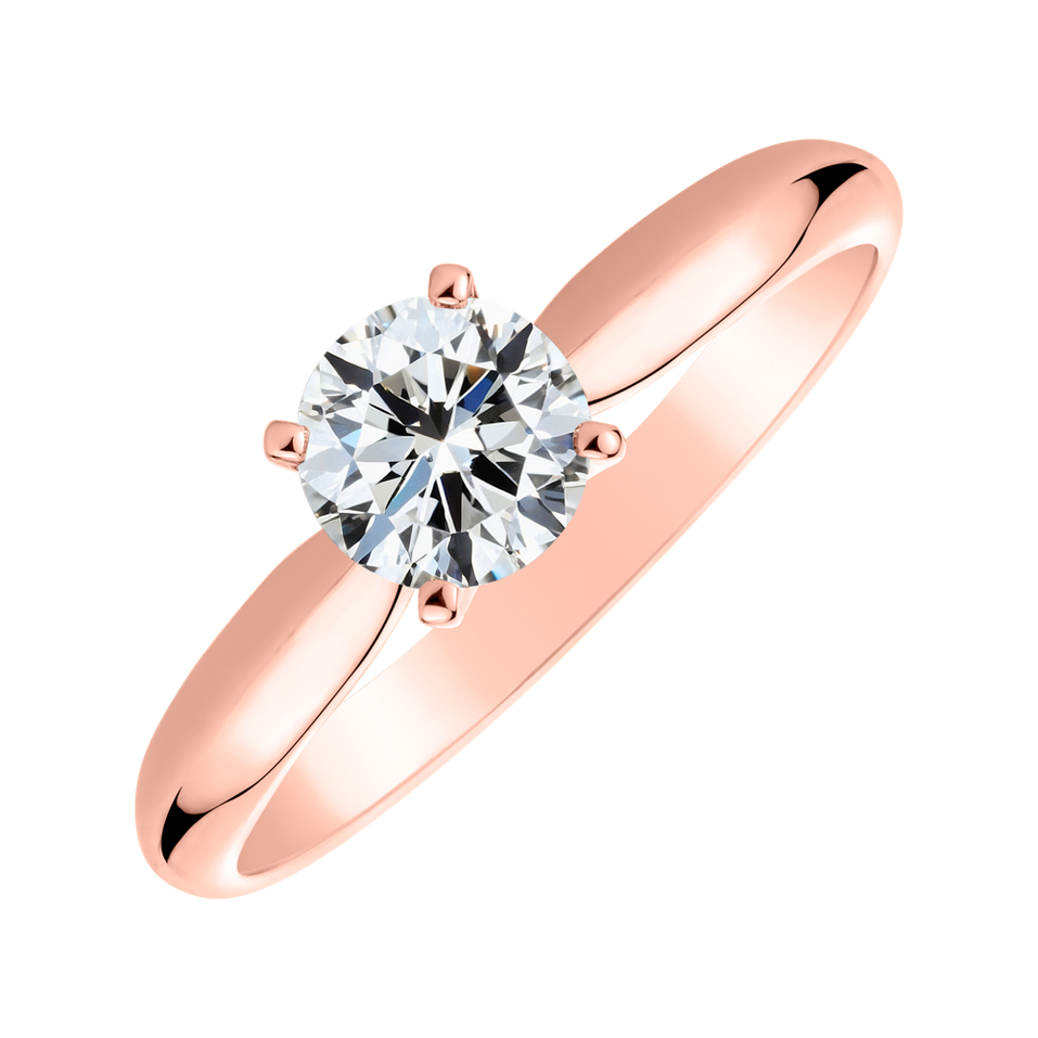 Prsten s diamantem One Love