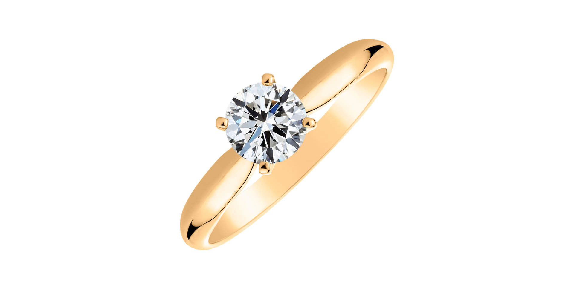 Prsten s diamantem One Love