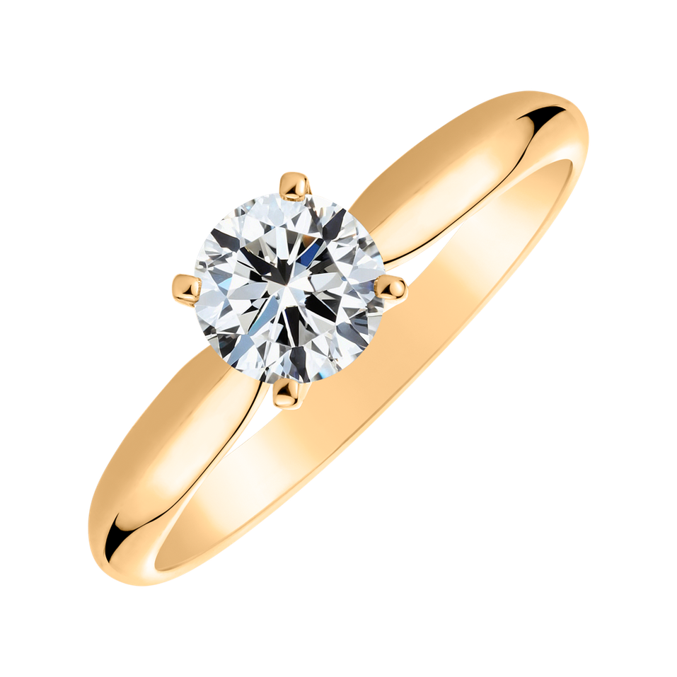 Prsten s diamantem One Love