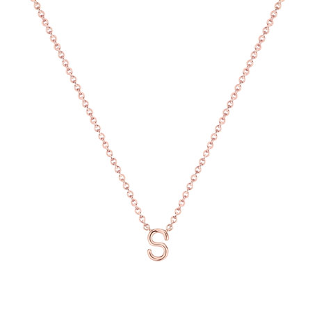 Náhrdelník s diamantem Round Line S