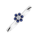 Prsten s diamantem a safíry Shiny Constellation2