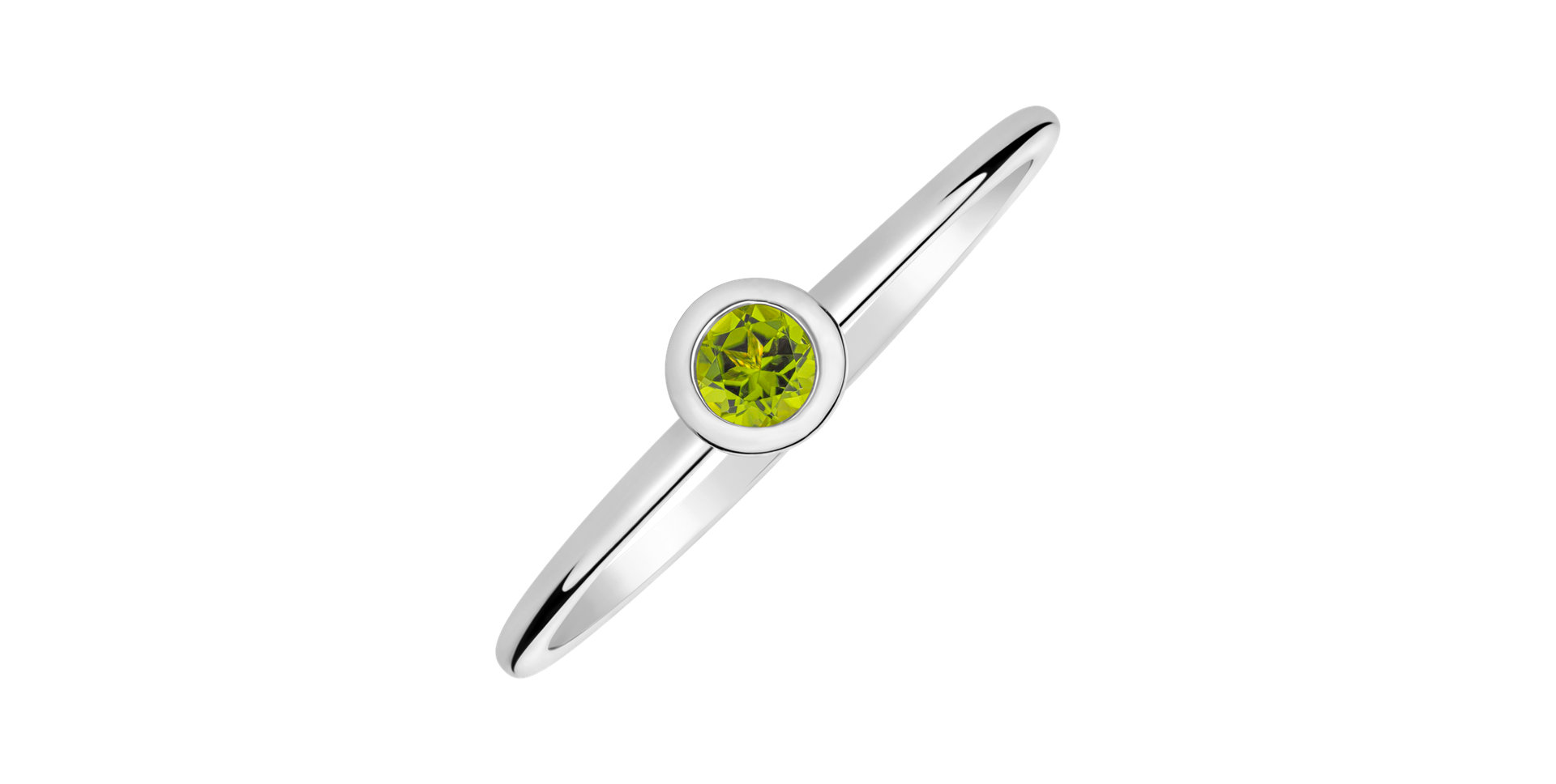 Prsten s peridotem Bonbon