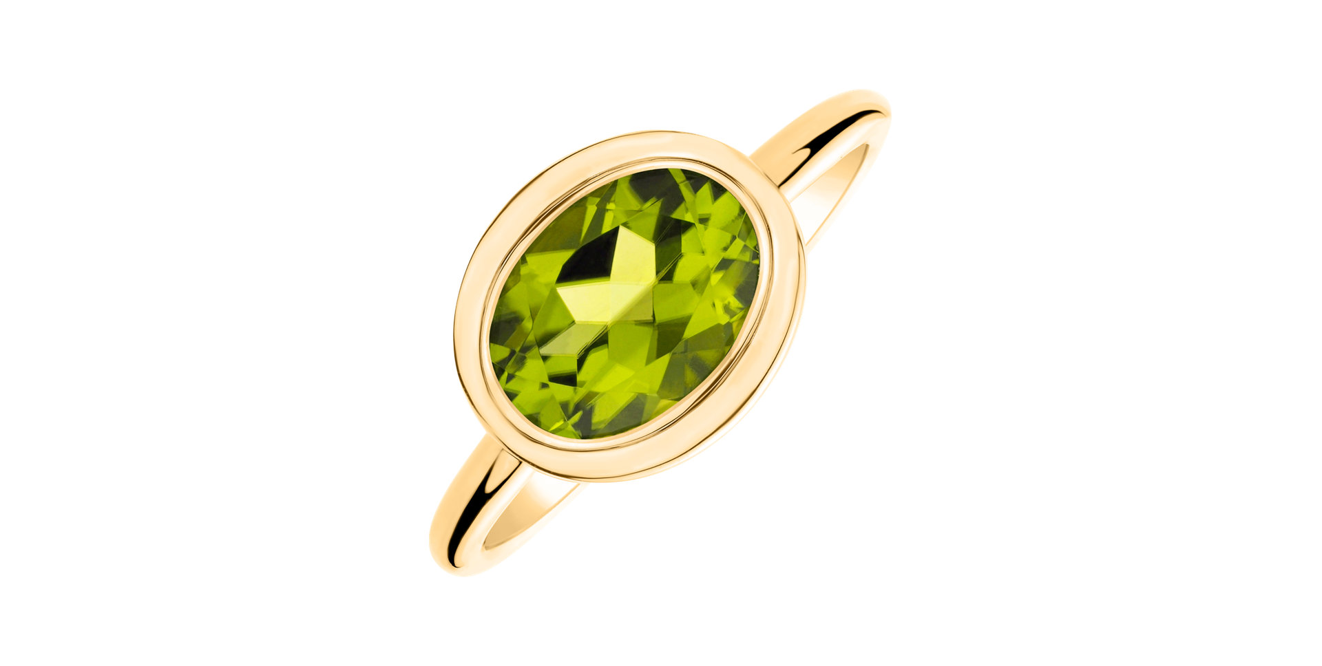 Prsten s peridotem Bonbon