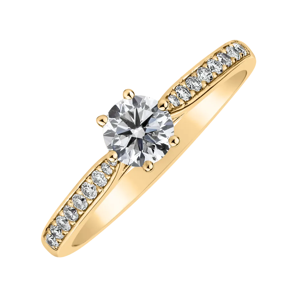 Prsten s diamanty Midnight Romance