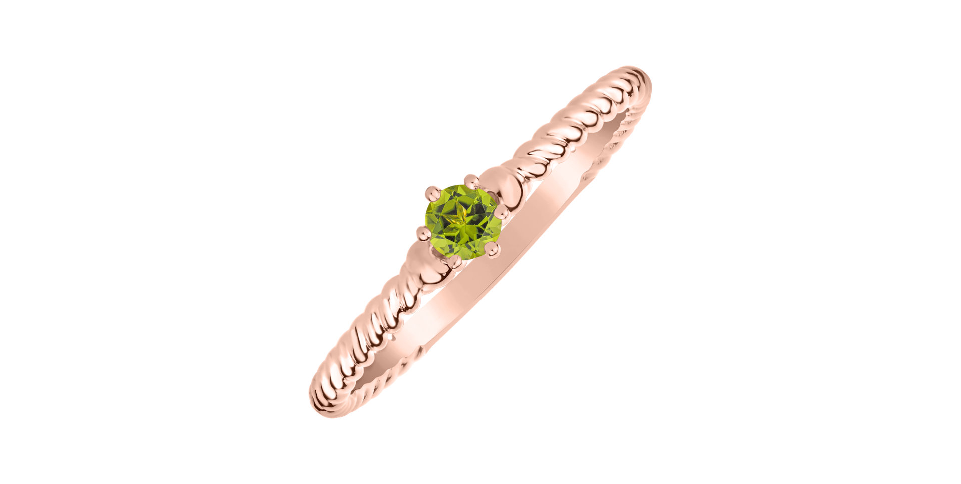 Prsten s peridotem Fancy Dream