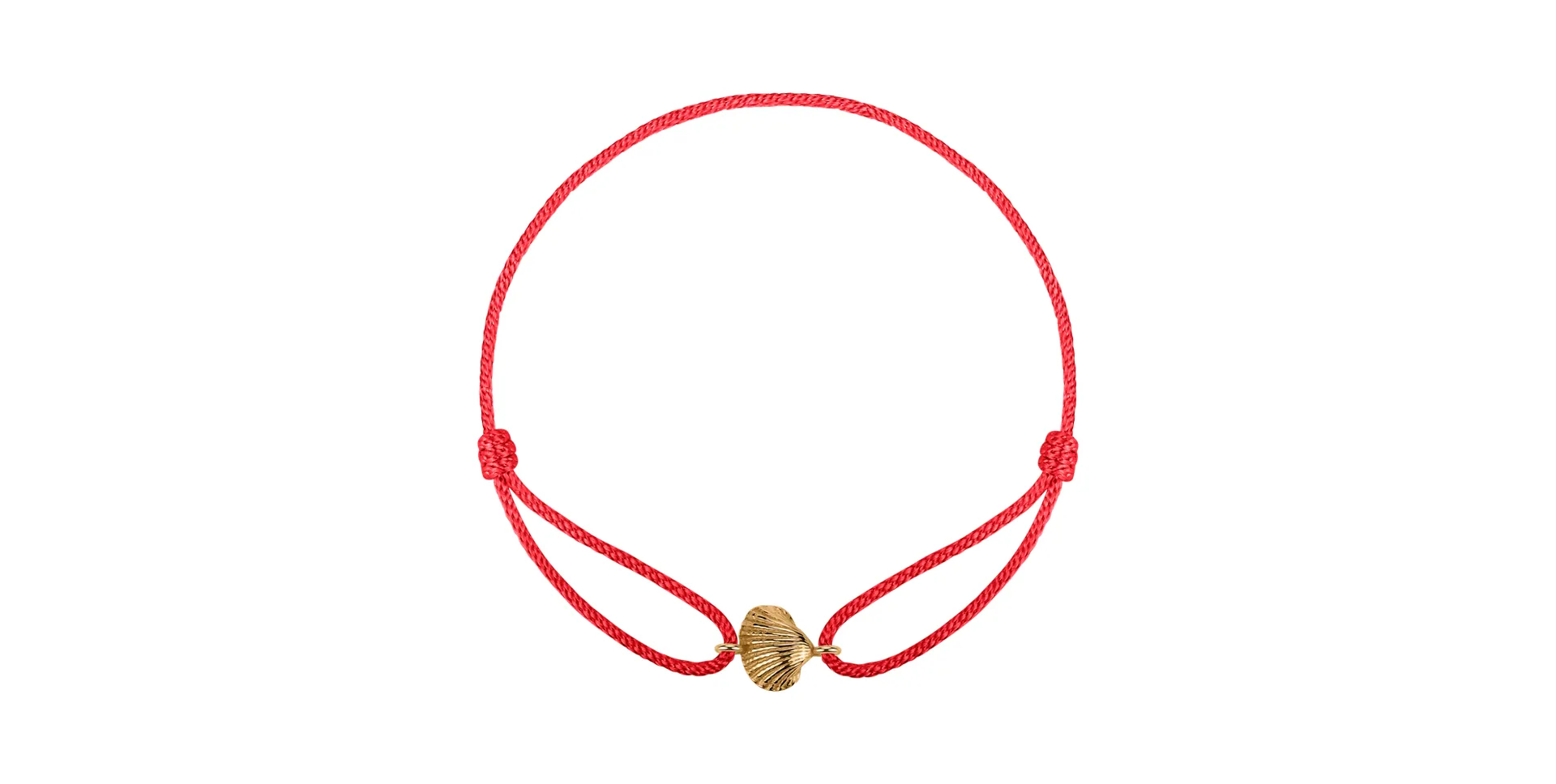 Dámský náramek se šňůrkou Luxury Clam