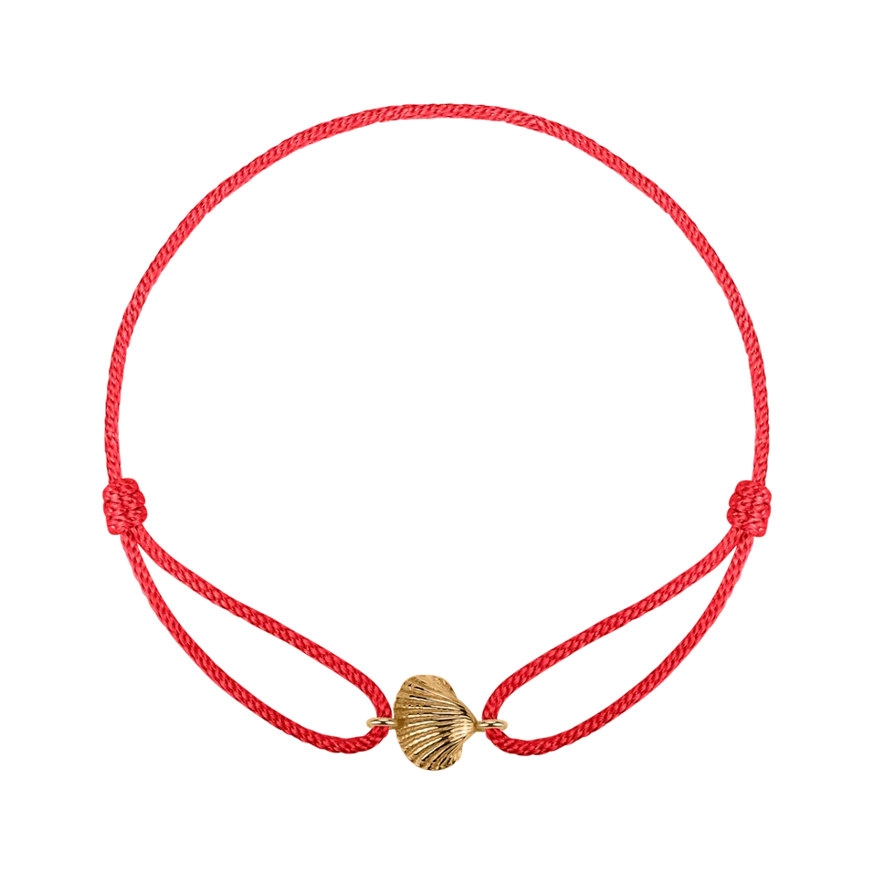 Dámský náramek se šňůrkou Luxury Clam