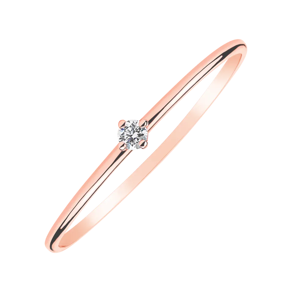 Prsten s diamantem Tango
