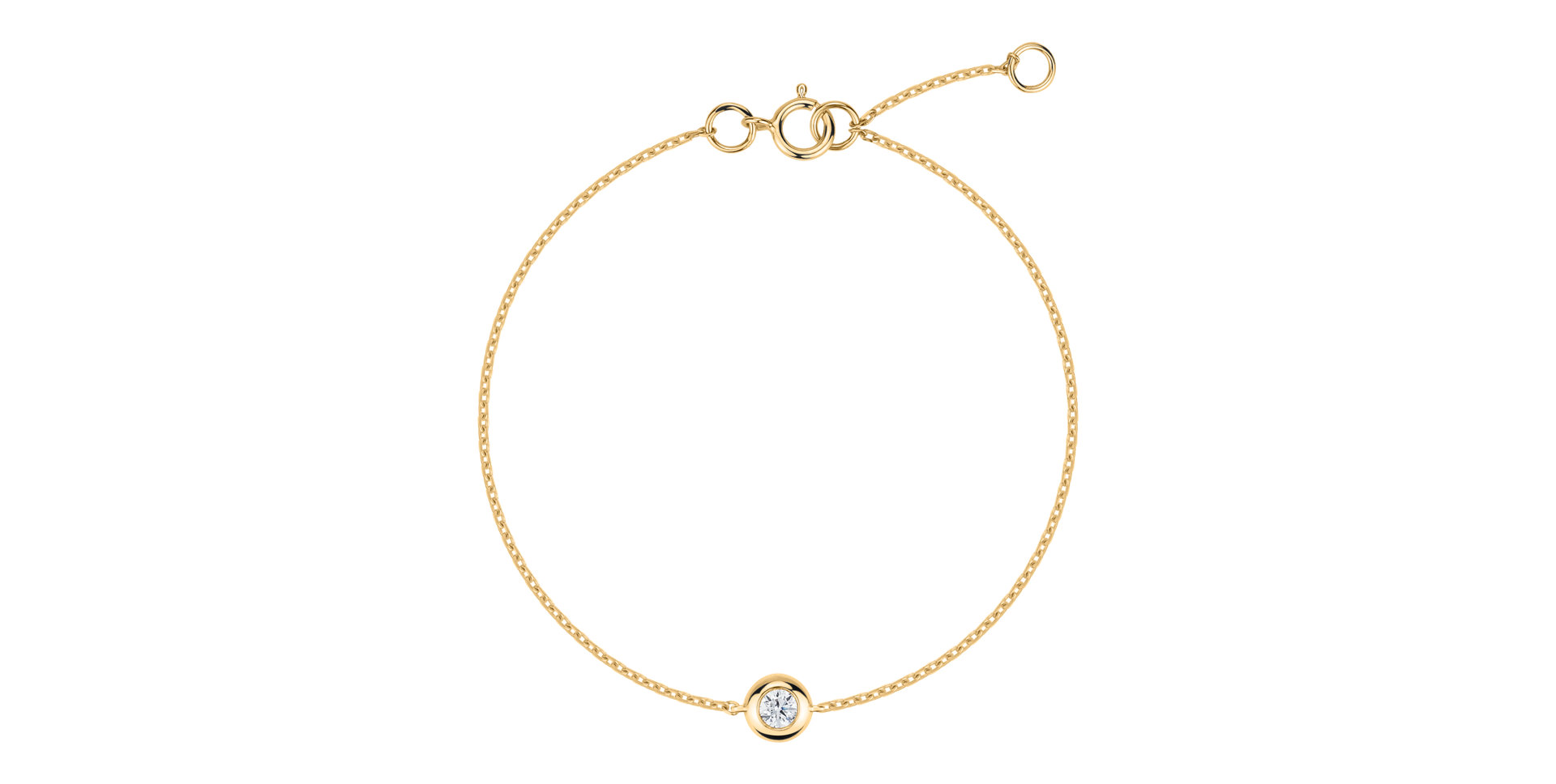 Náramek s diamantem Sparkling Dots