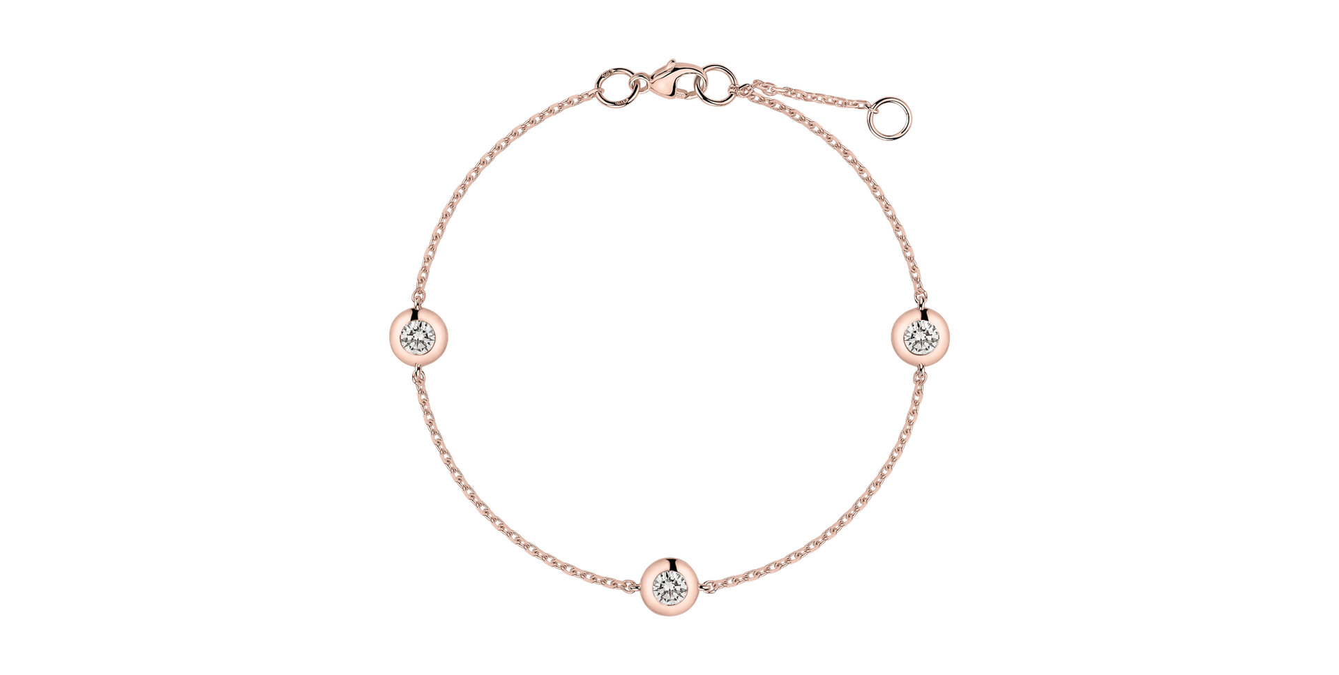 Náramek s diamanty Sparkling Dots