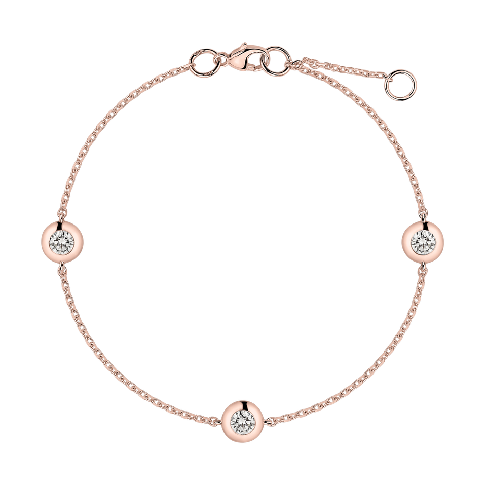 Náramek s diamanty Sparkling Dots