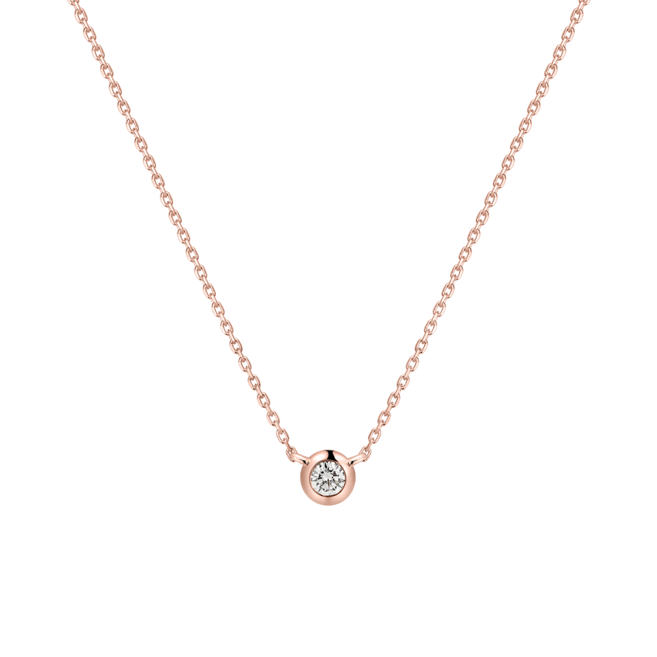 Náhrdelník s diamantem Sparkling Drop