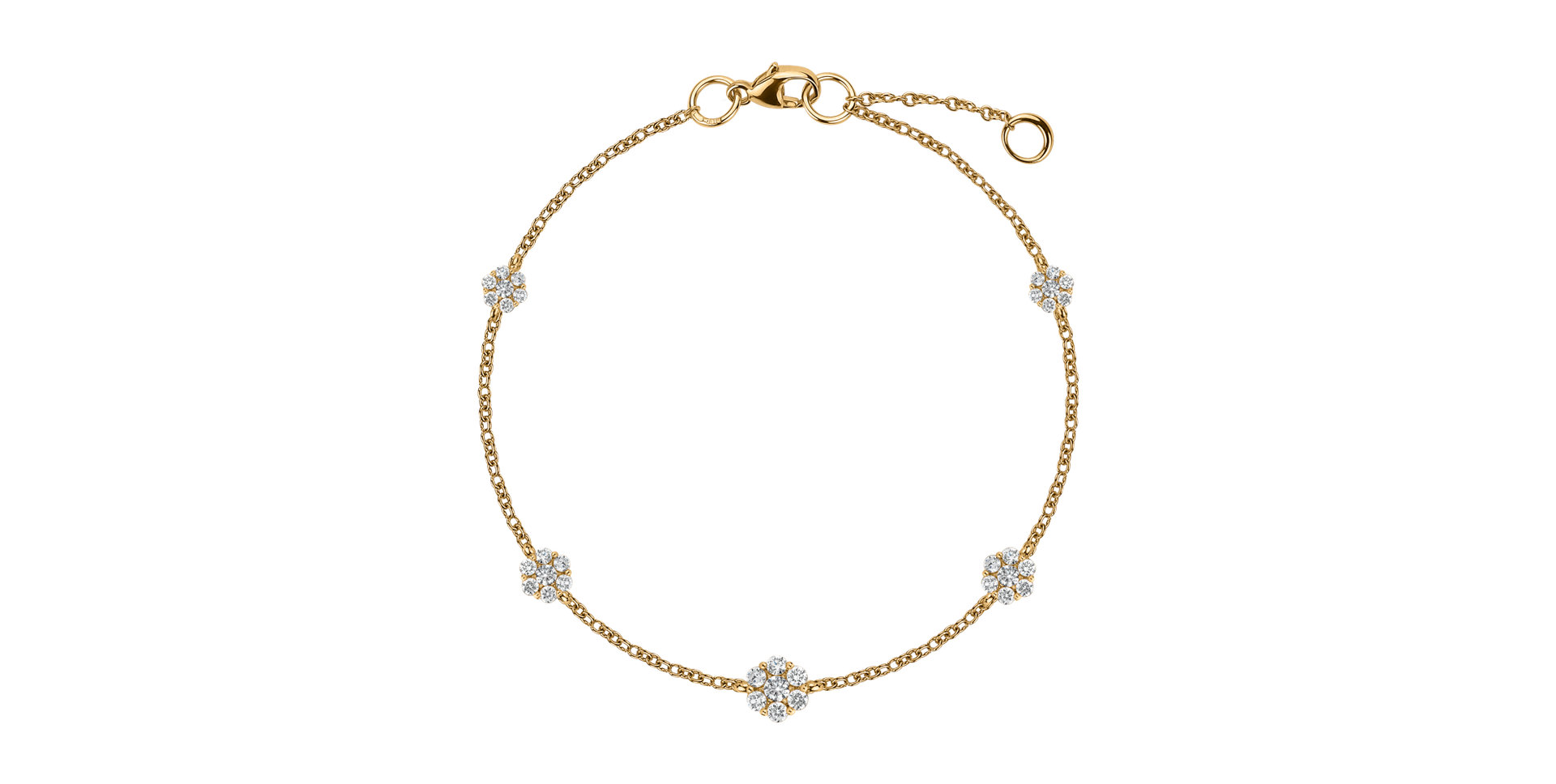 Náramek s diamanty Constellations Capture