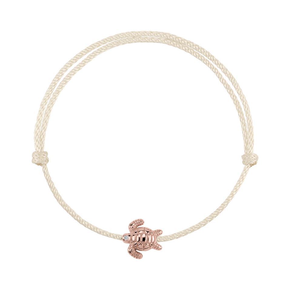 Náramek s diamantem Turtle Totem