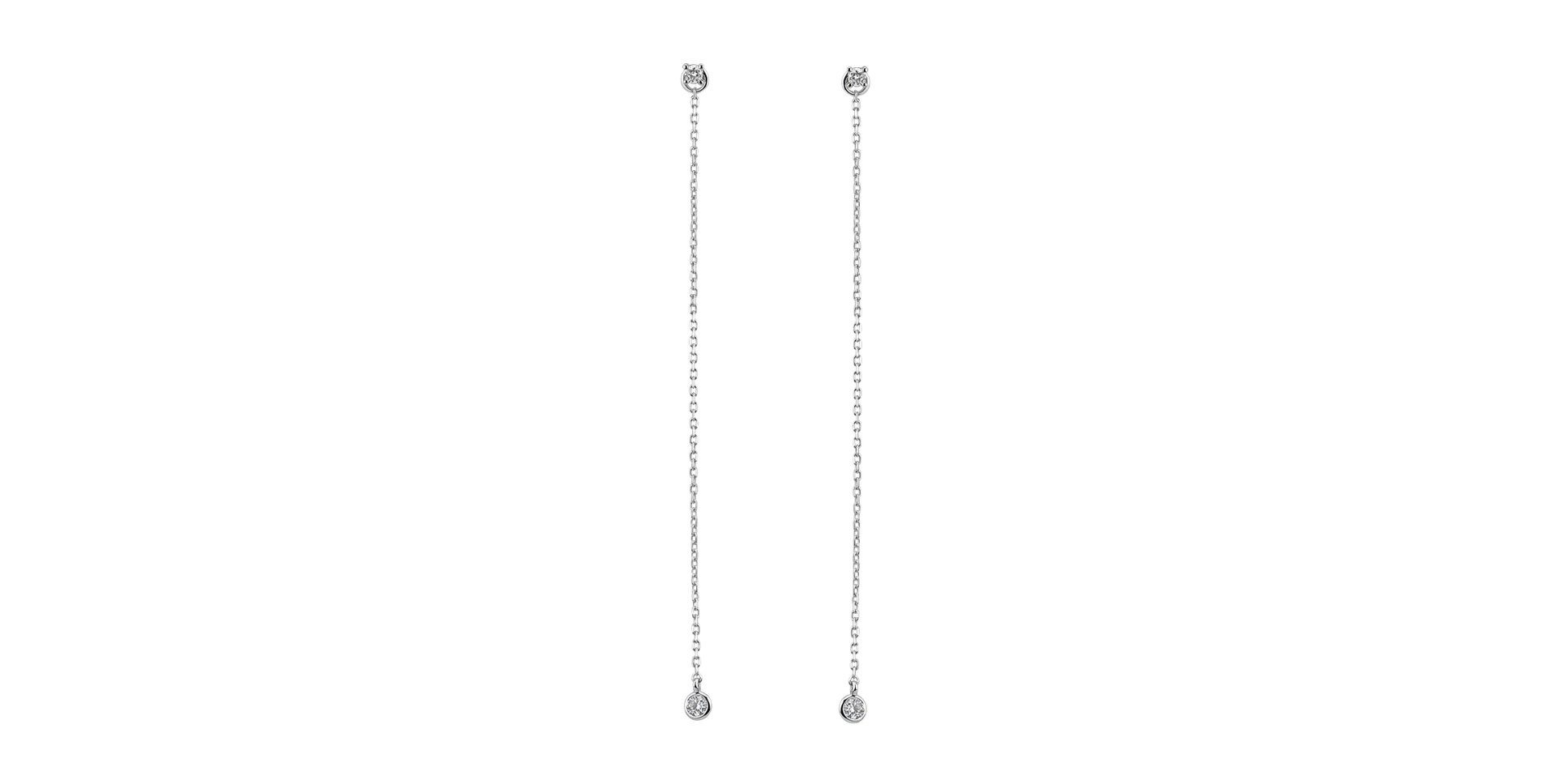 Náušnice s diamanty Ariette