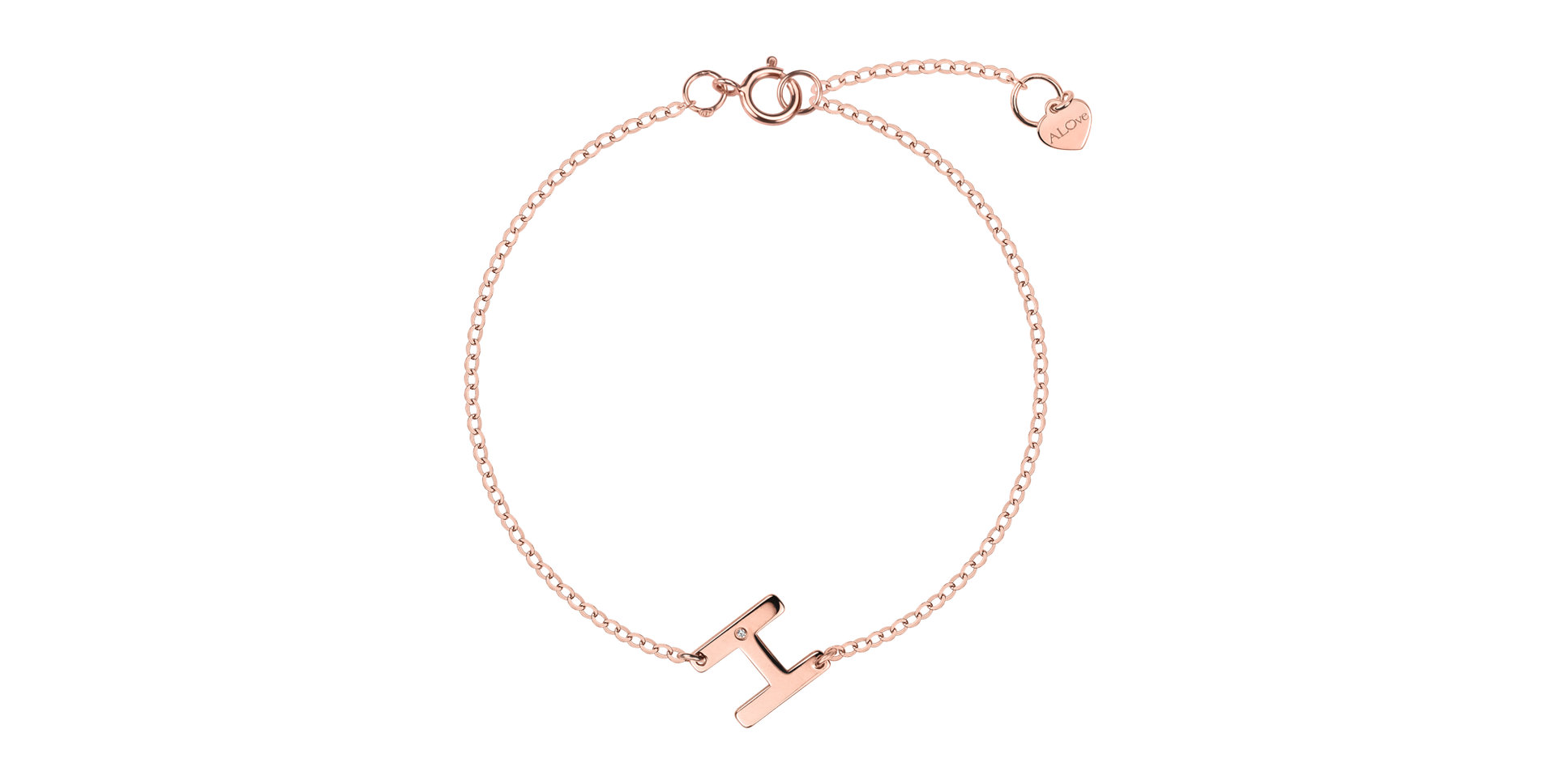 Náramek s diamantem Big Line