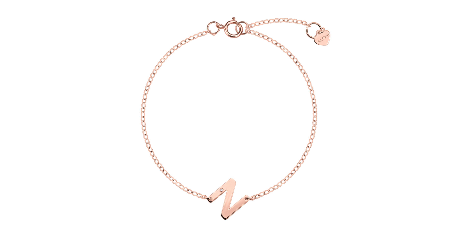 Náramek s diamantem Big Line