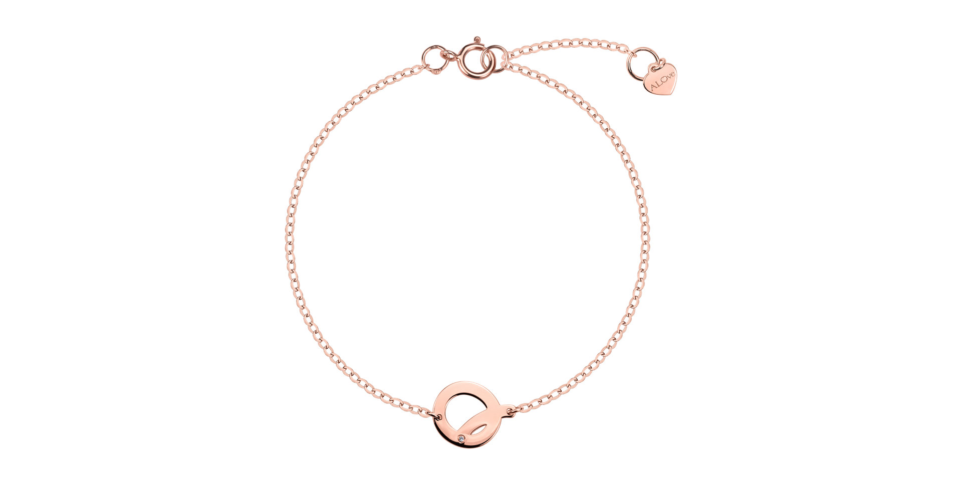 Náramek s diamantem Big Line