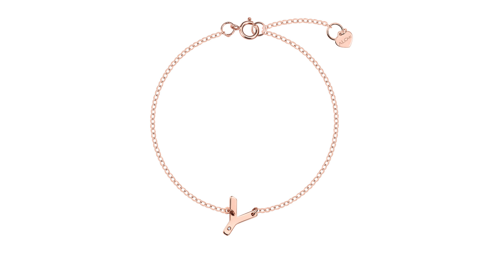 Náramek s diamantem Big Line