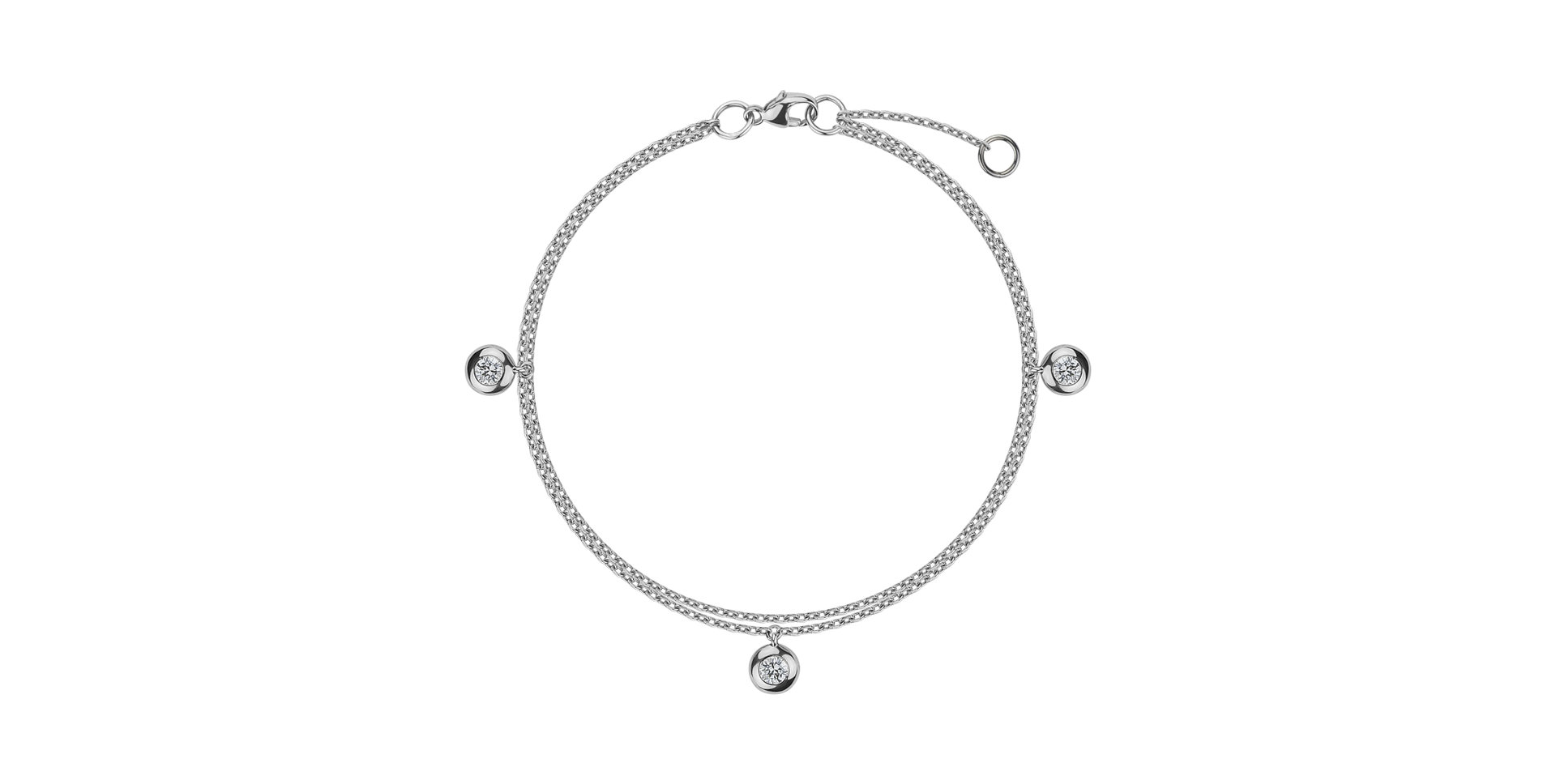 Náramek s diamanty Adorable Dots