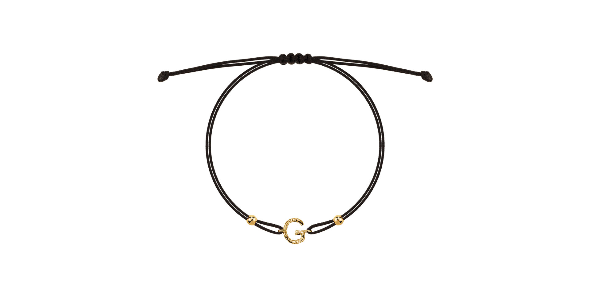 Náramek Spiral Alphabeth G