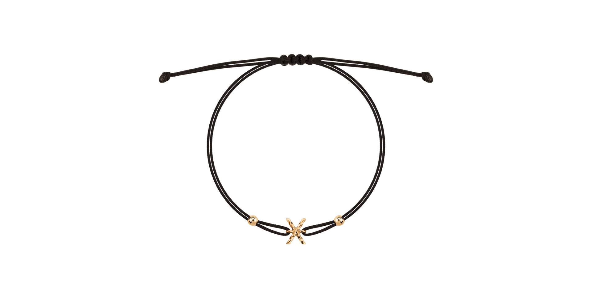 Náramek Spiral Alphabeth X