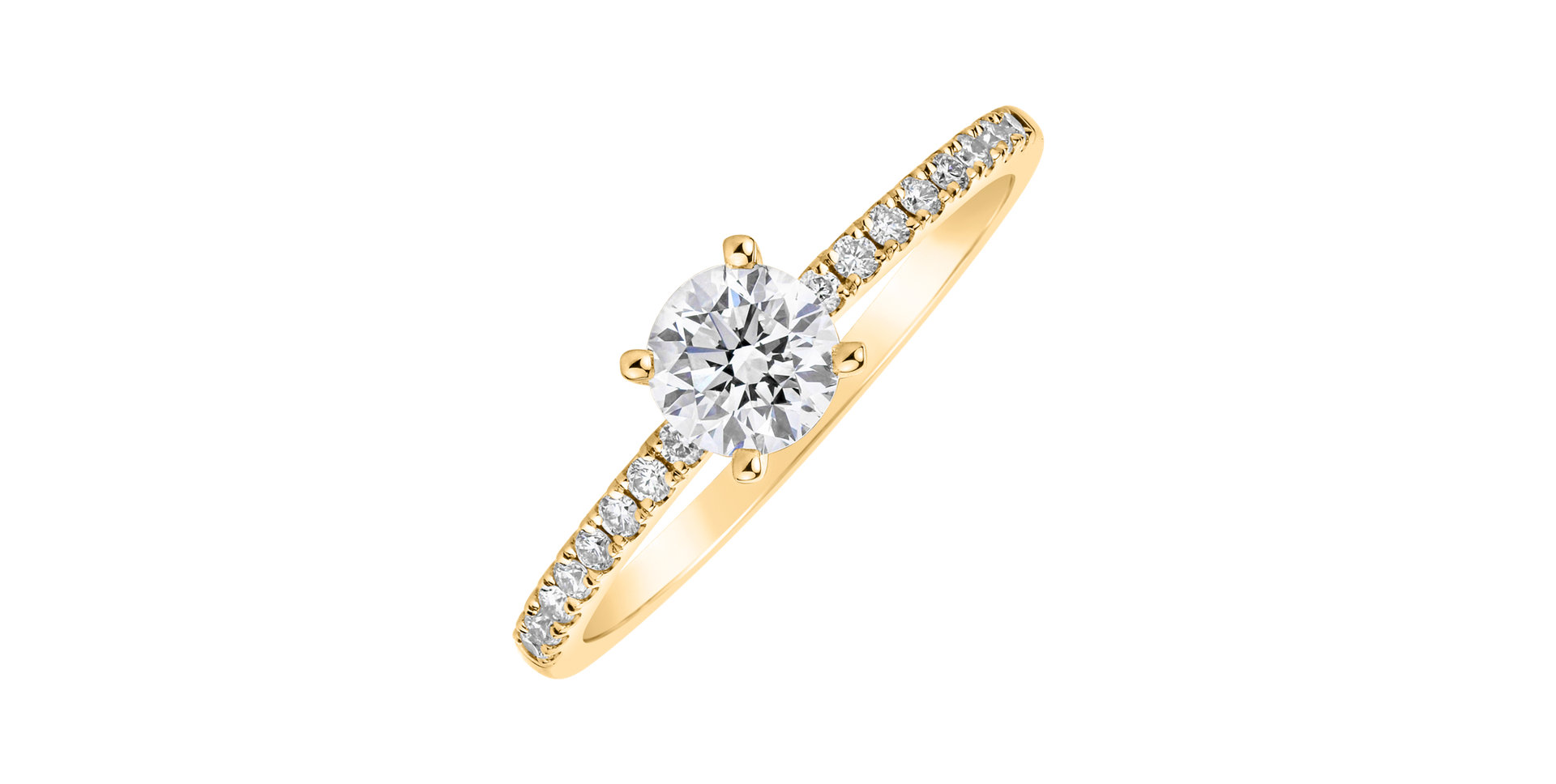 Prsten s diamanty Gem Simplicity