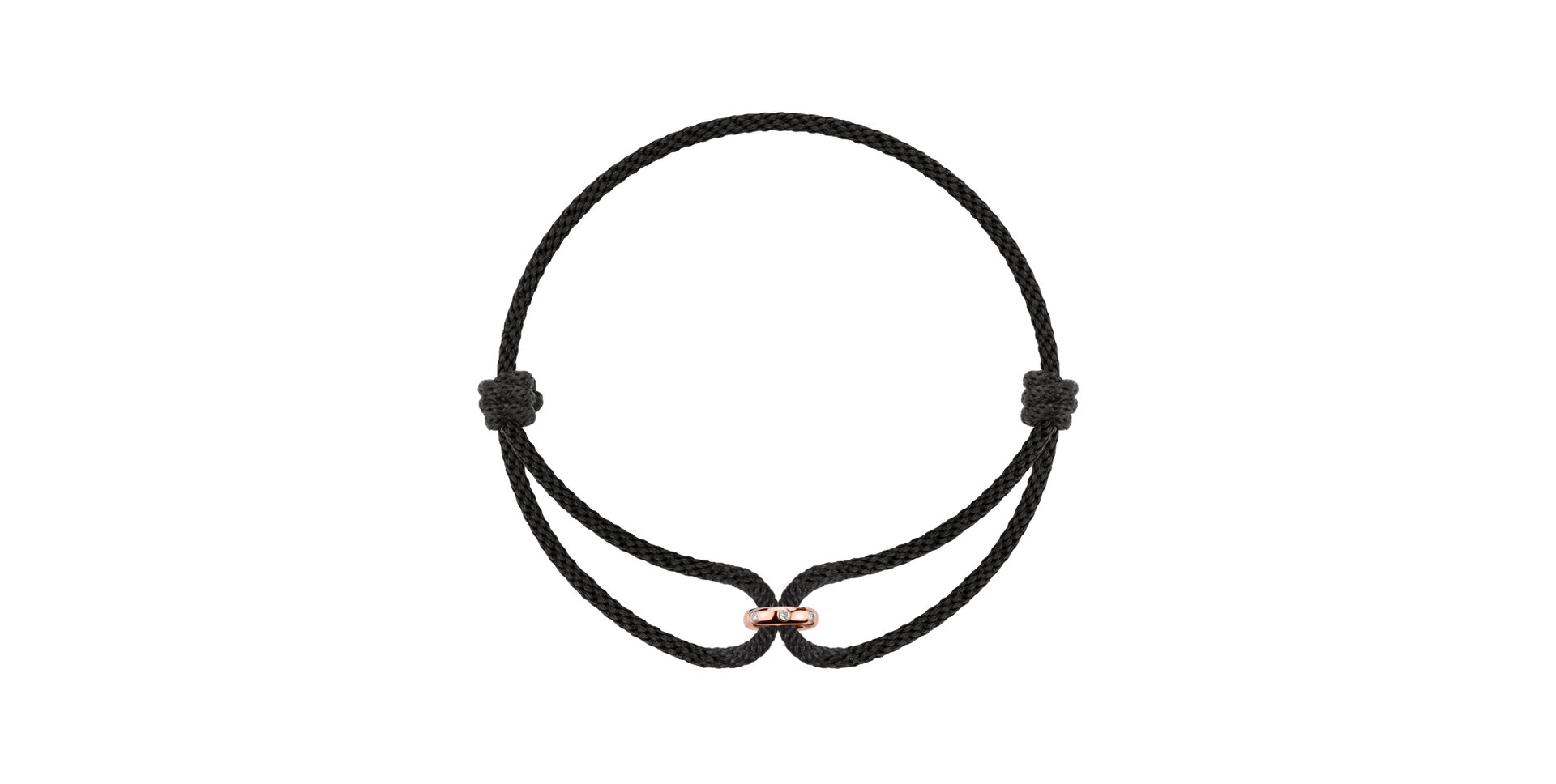 Náramek s diamanty Glowing Circle