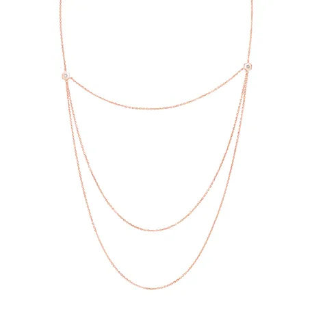 Náhrdelník s diamanty HexaSparkle