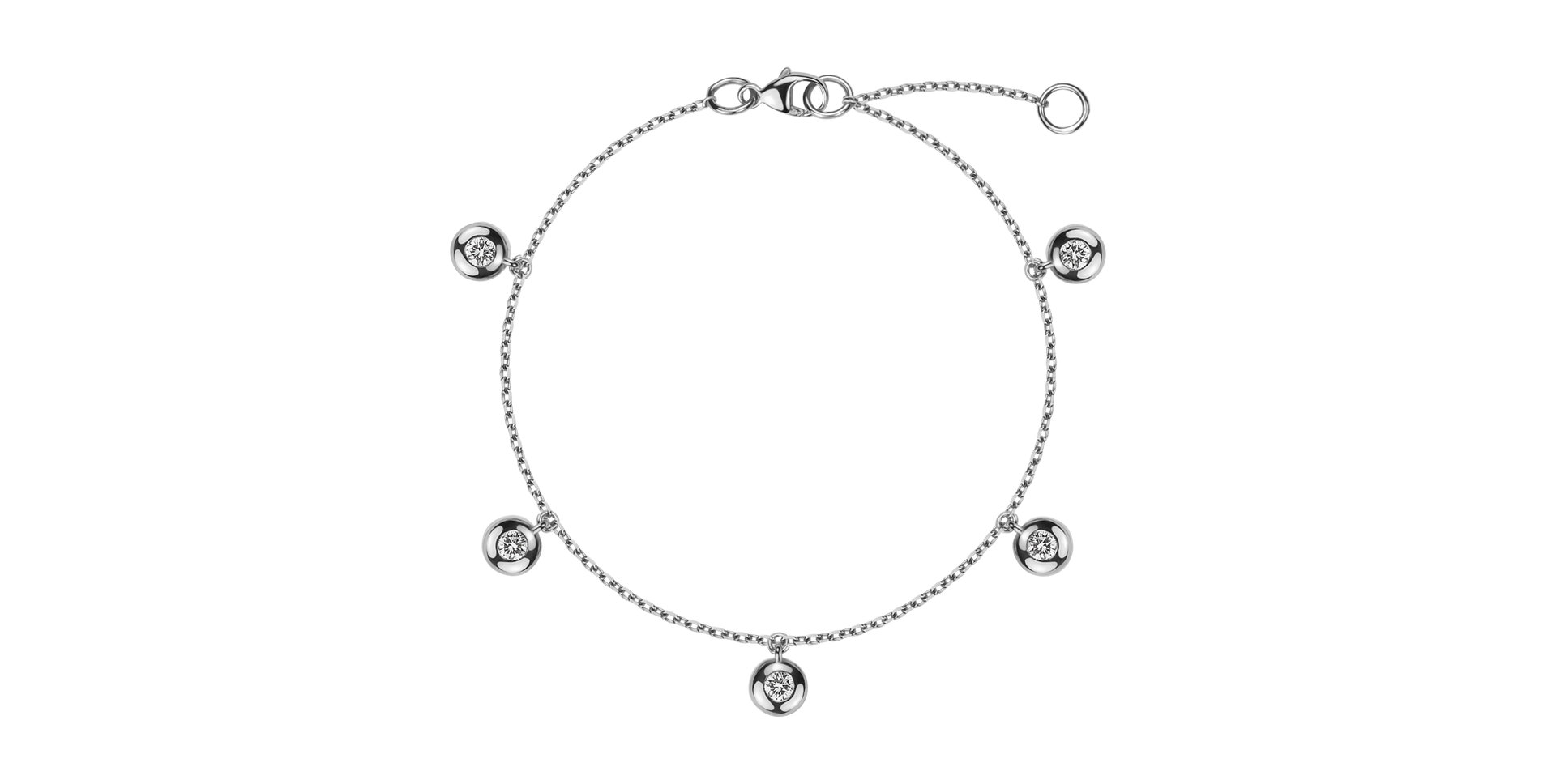 Náramek s diamanty Dots Dreamland