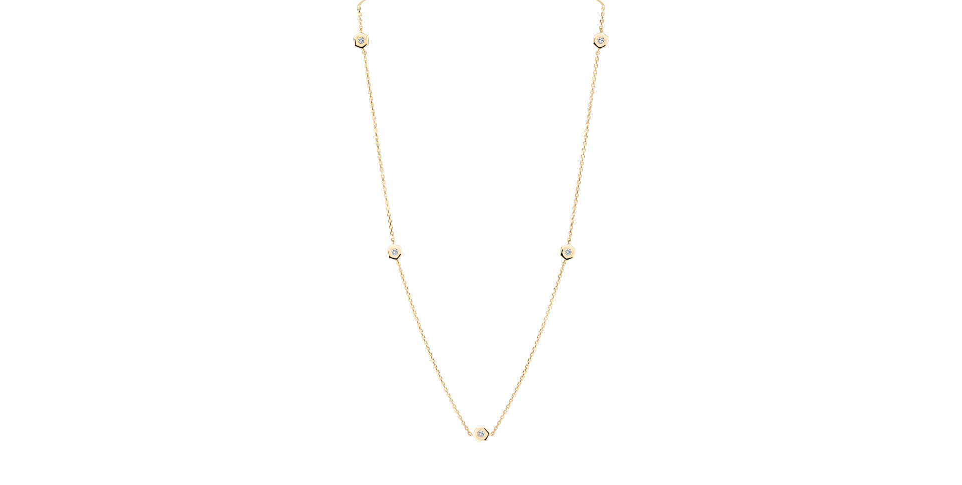 Náhrdelník s diamanty EnchantHex