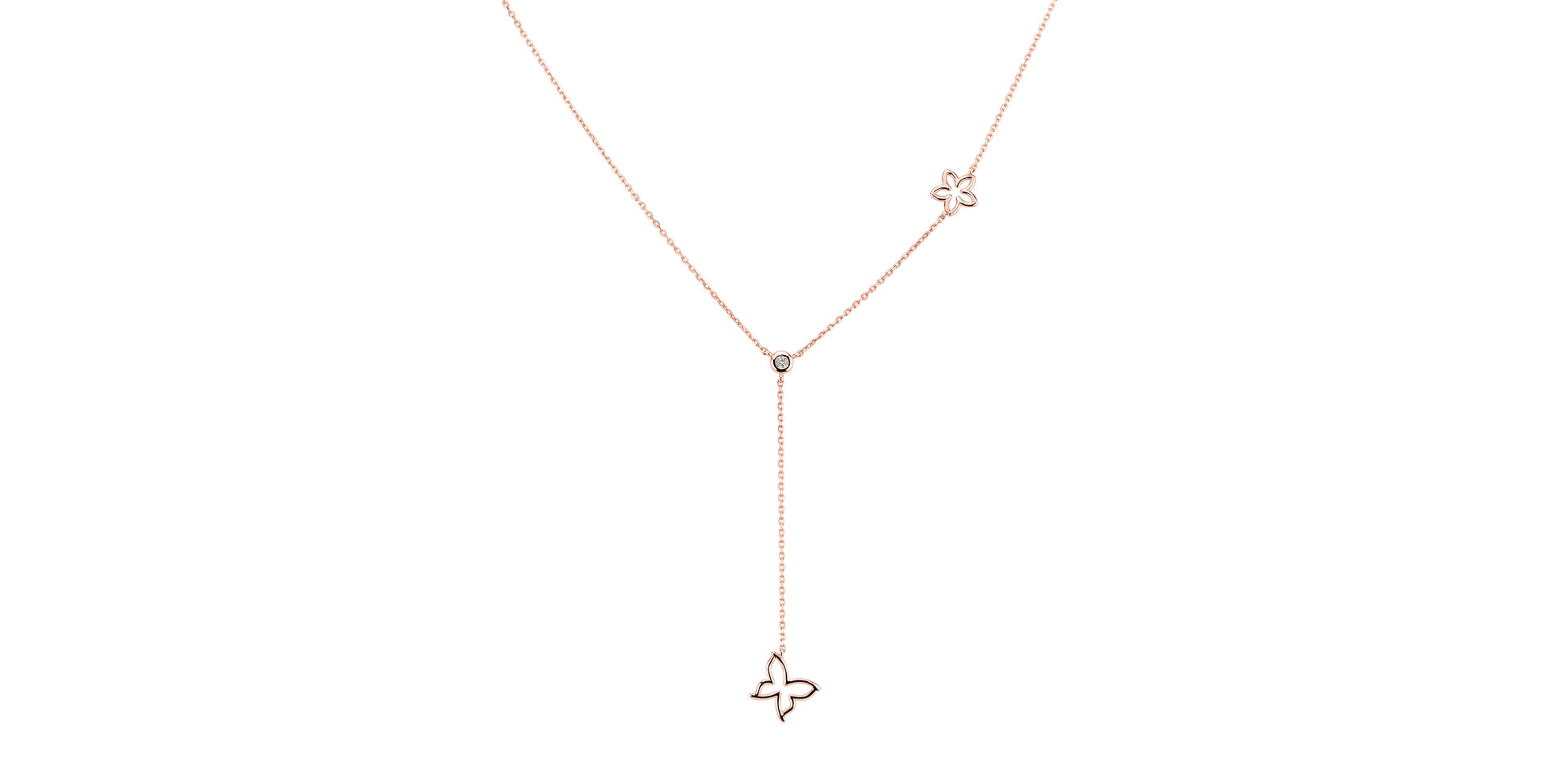 Náhrdelník s diamantem Touch of Spring