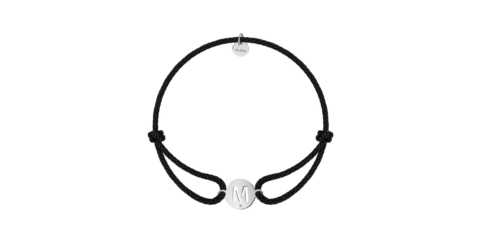 Náramek s diamantem Cut Coin M