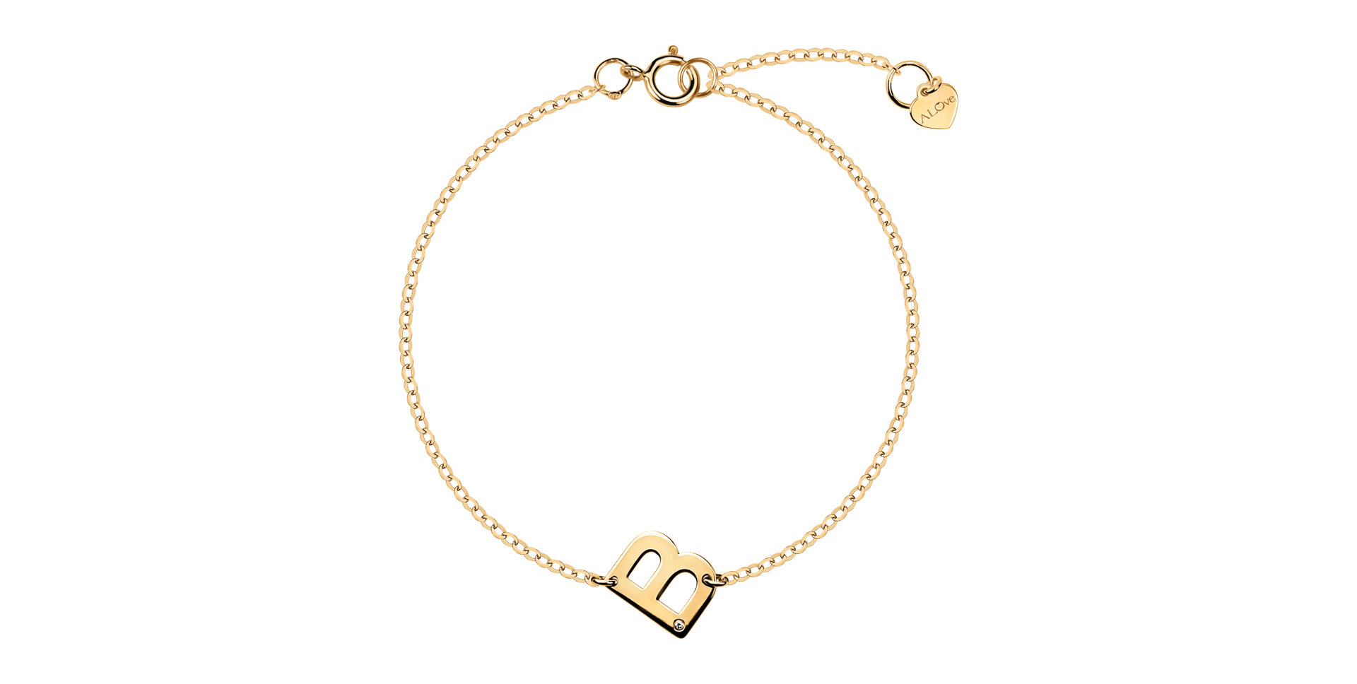 Náramek s diamantem Big Line