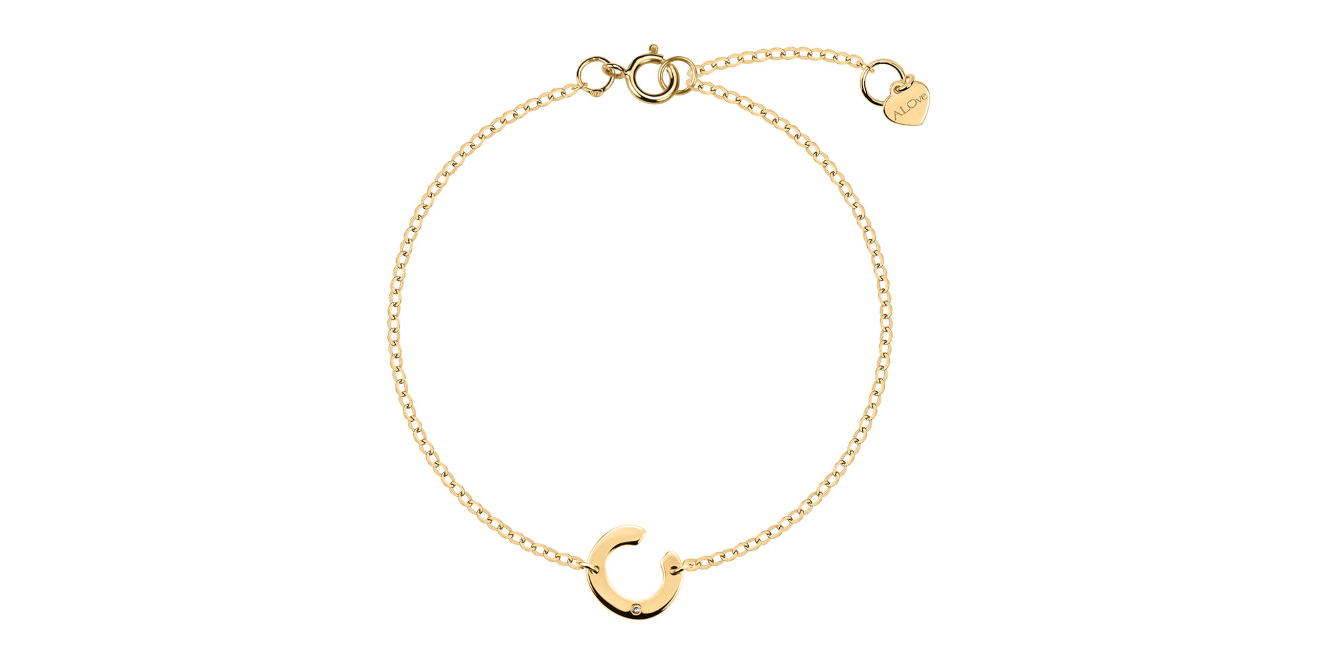 Náramek s diamantem Big Line