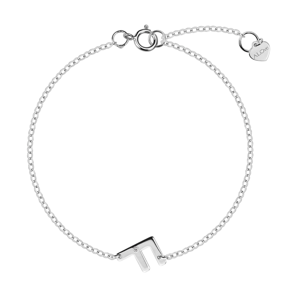 Náramek s diamantem Big Line