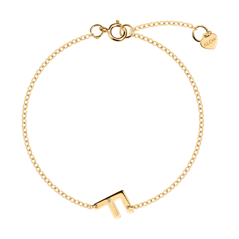 Náramek s diamantem Big Line