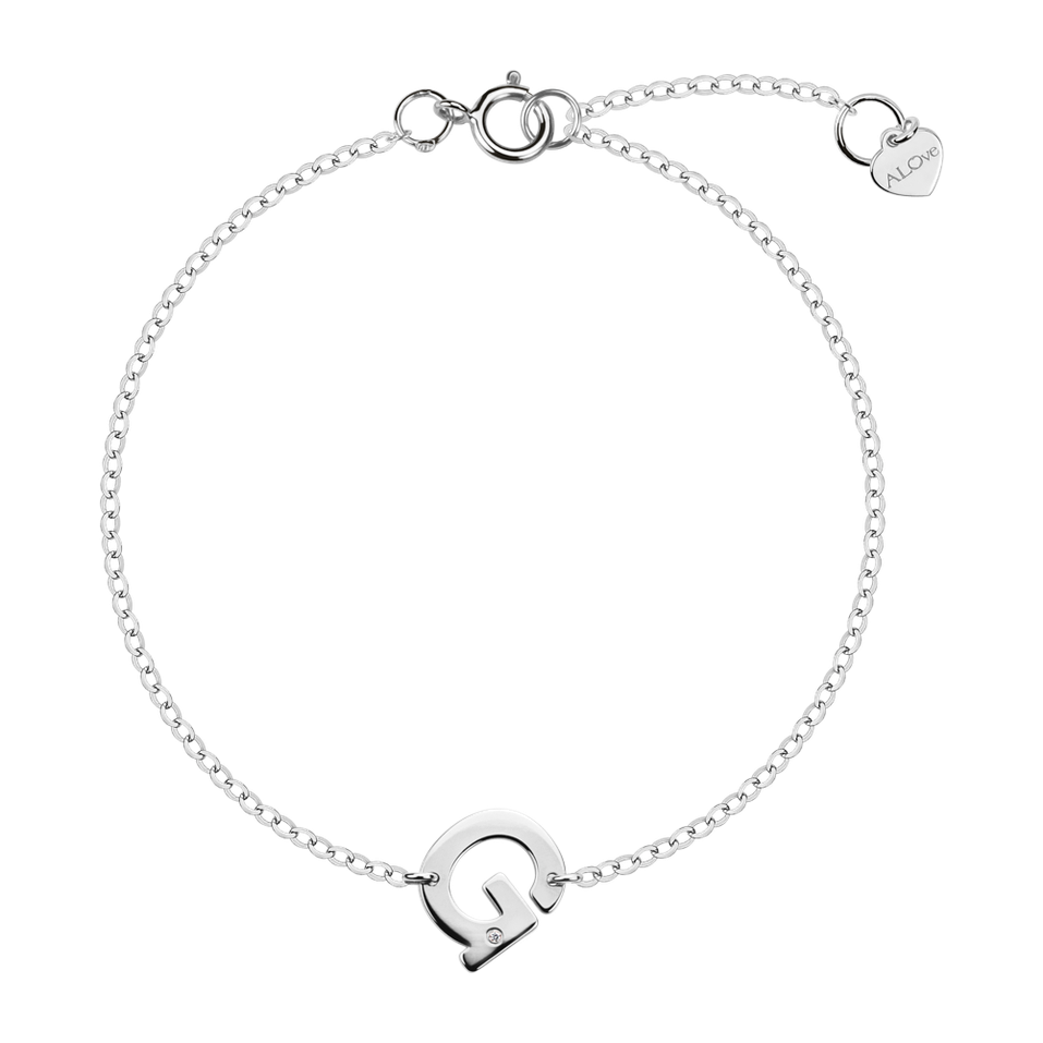 Náramek s diamantem Big Line