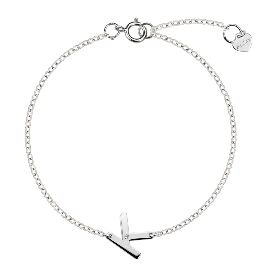 Náramek s diamantem Big Line