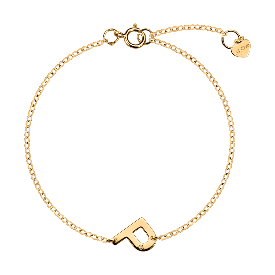 Náramek s diamantem Big Line