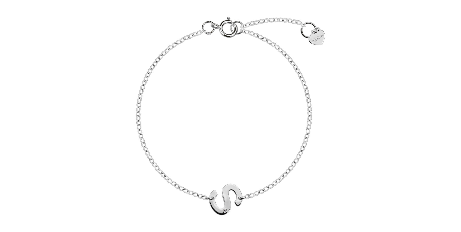 Náramek s diamantem Big Line