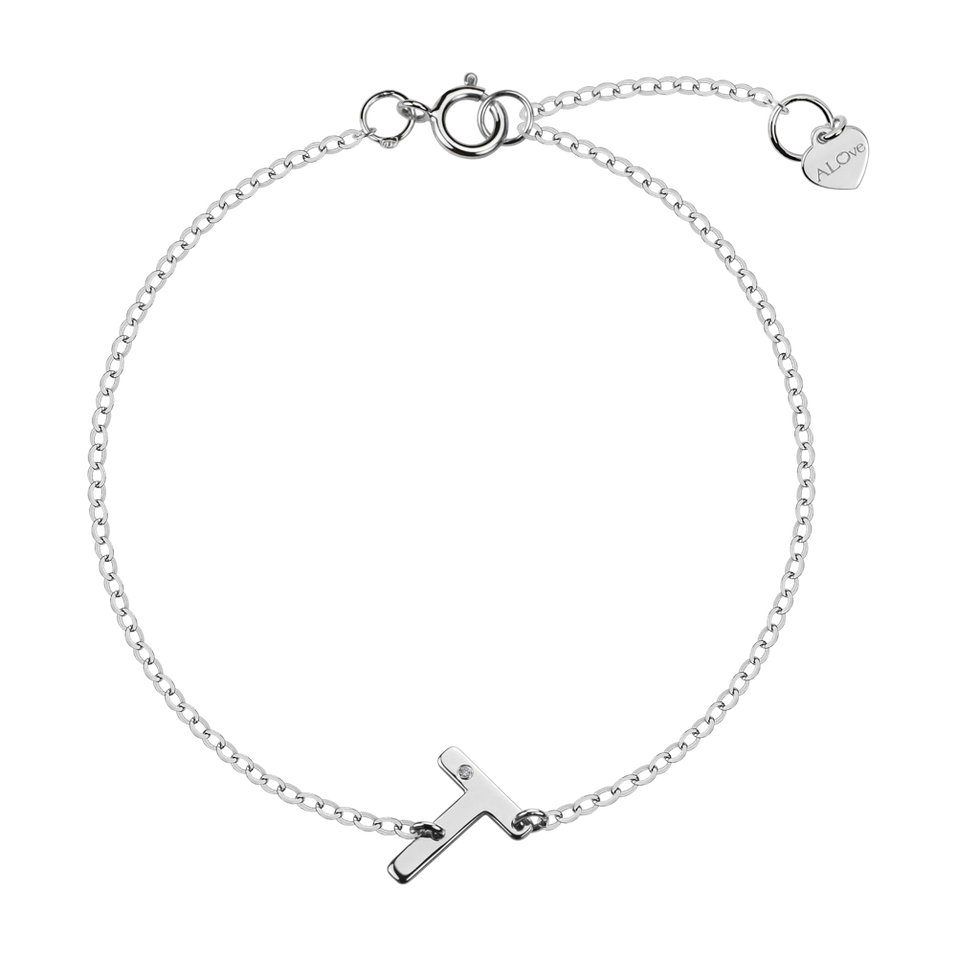 Náramek s diamantem Big Line