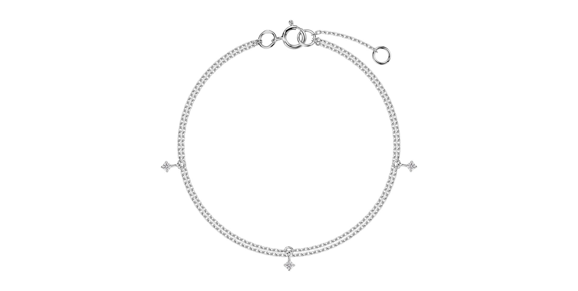 Náramek s diamanty Samba