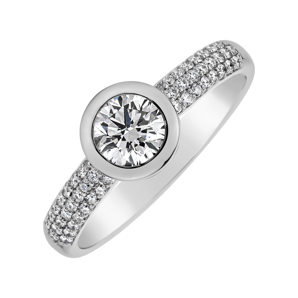 Prsten s diamanty Moon Highness