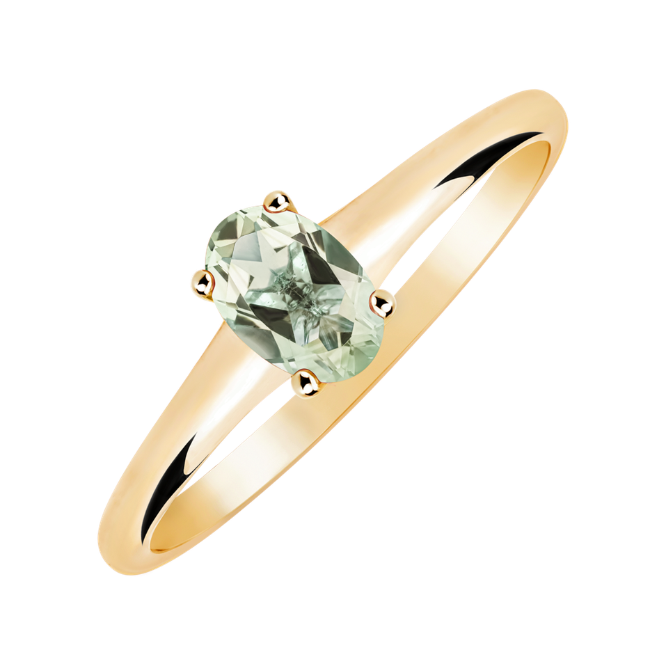 Prsten s ametystem Mystic Light