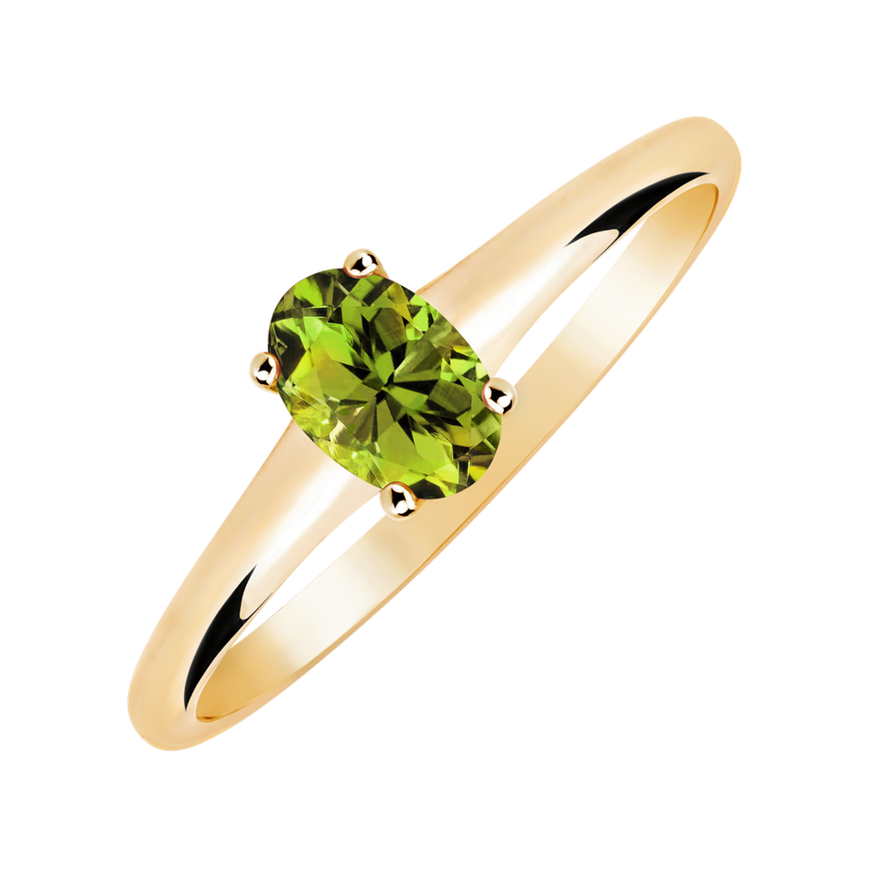 Prsten s peridotem Mystic Light