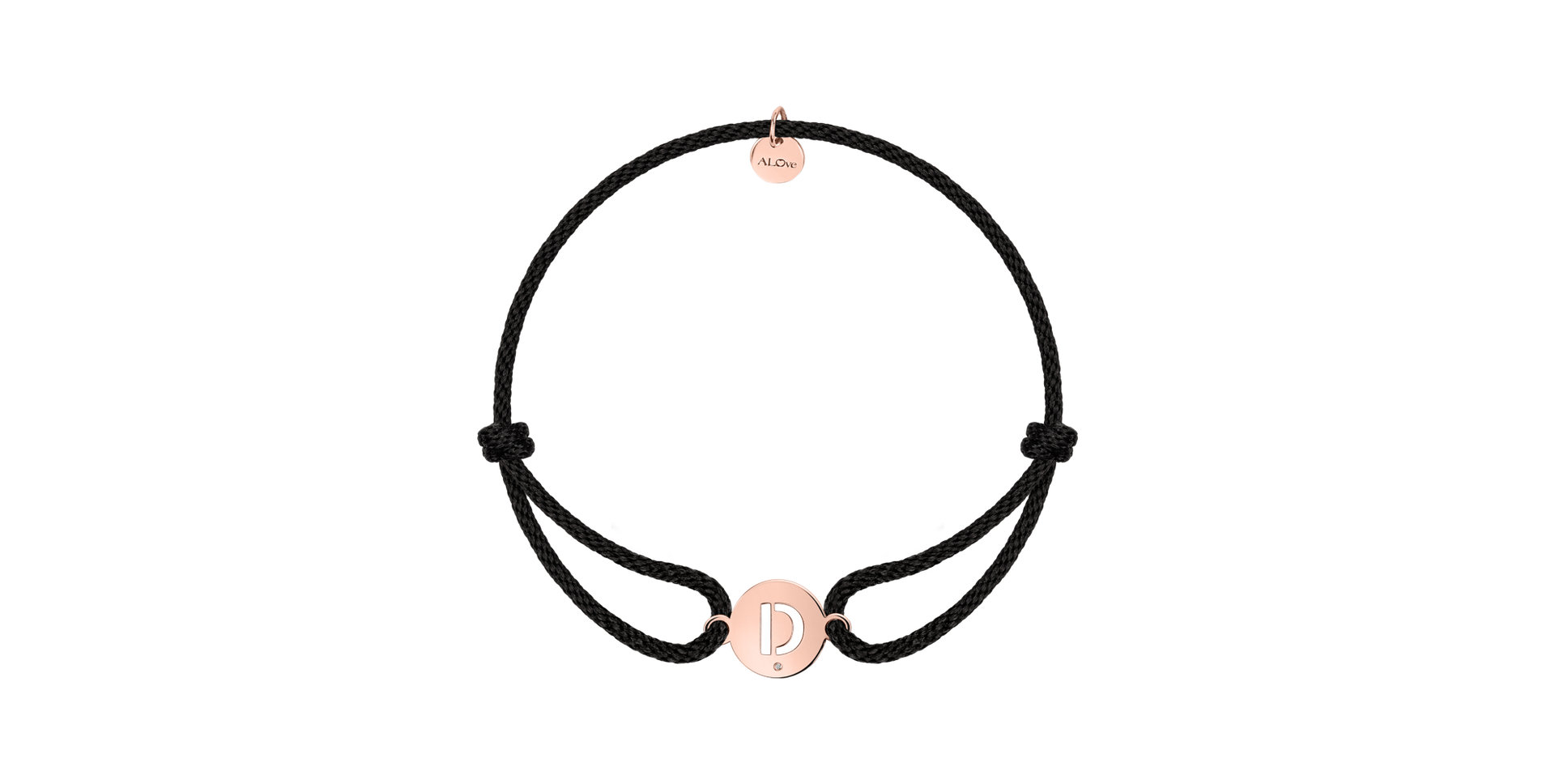 Náramek s diamantem Cut Coin D