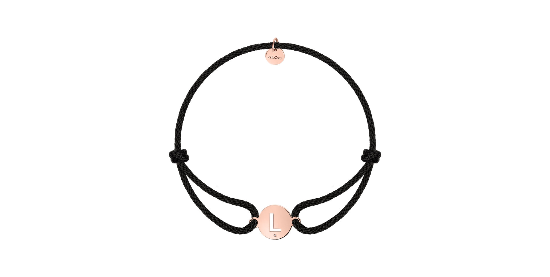 Náramek s diamantem Cut Coin L